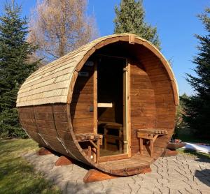 Sauna z tarasem 0,5 m